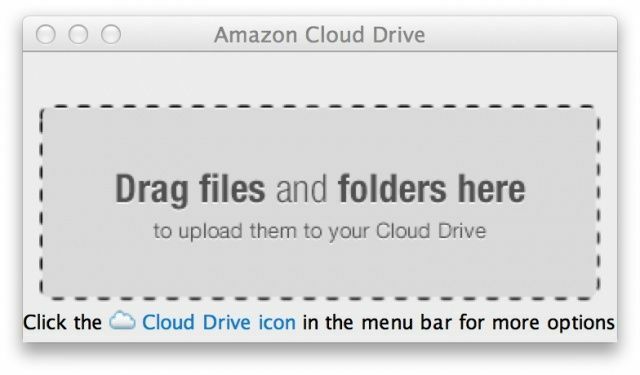 Voit nyt ladata tiedostosi Cloud Driveen työpöydältäsi.