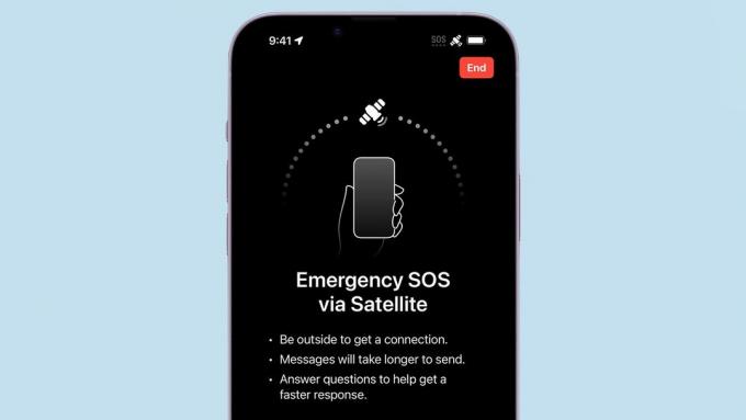 iPhone 14:n Emergency SOS satelliitin kautta tulee jälleen apuun.