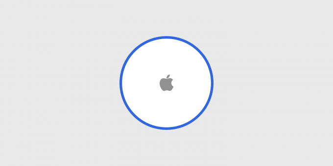 Applen paikkamerkin käyttöliittymä tunnisteiden seurantaa varten.