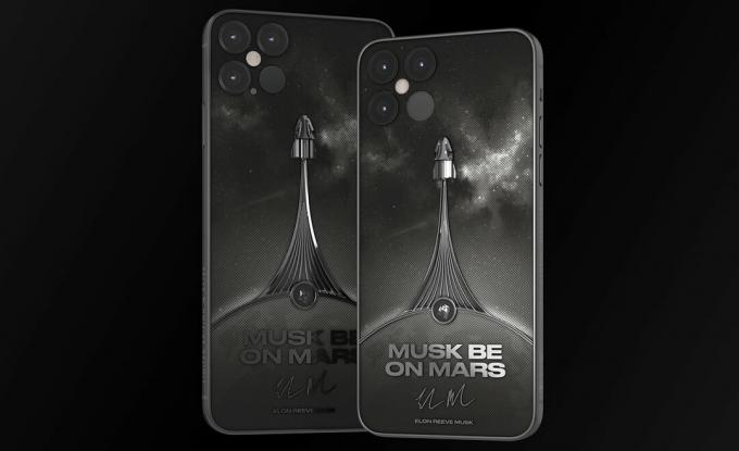 Musk Mars -puhelimessa
