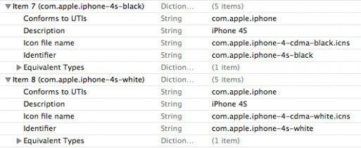 El nombre del iPhone 4s se filtró en la versión beta de iTunes.