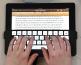 Rankos į priekį: „iKeyboard“ pristato rašymą prisilietimu prie „iPad“ [Macworld / iWorld 2012]
