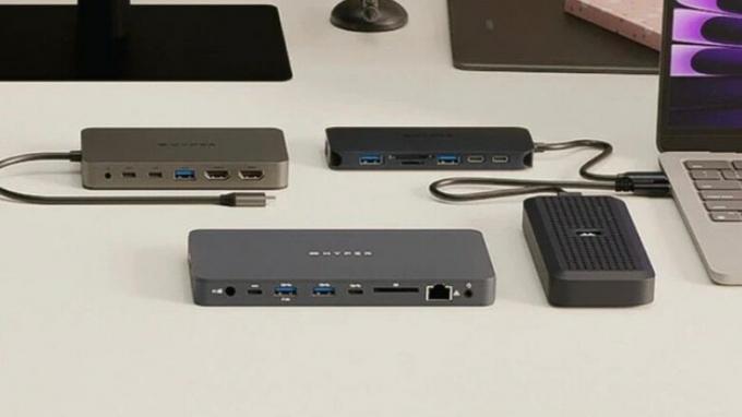 HyperDrive Next -kokoelman USB-C-telakointiasemat