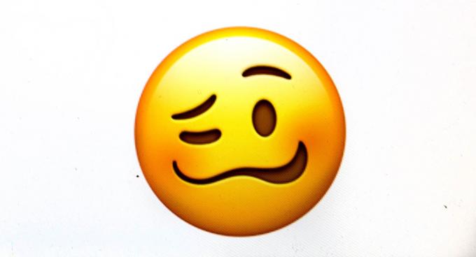 elmosódott arc emoji