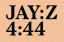 Jay-Zの新しい4:44アルバムがAppleMusicに登場しました