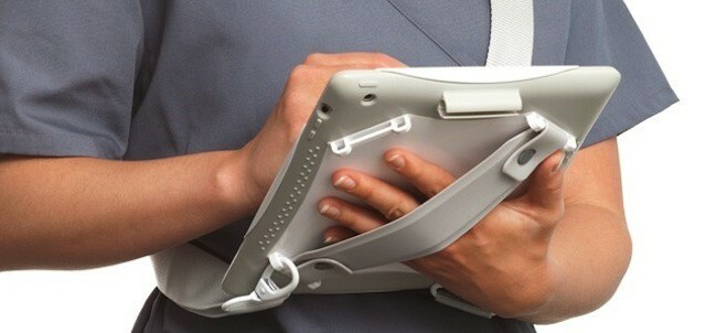 La custodia AirStrap Med di Griffin rende l'iPad più adatto ai medici