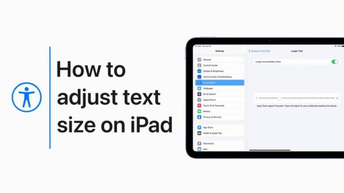 როგორ გავზარდოთ ტექსტი iPhone ან iPad-ზე