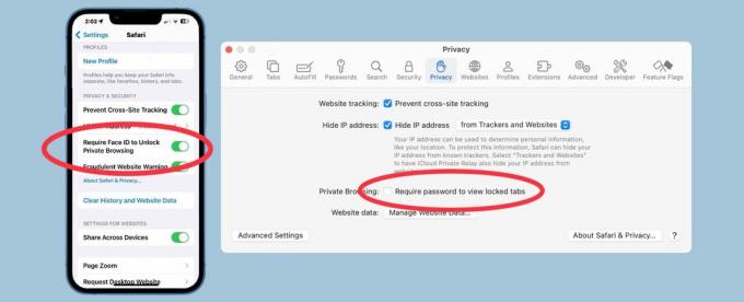 Как заблокировать режим приватного просмотра Safari