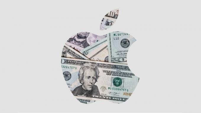 Χρήματα Apple μετρητά