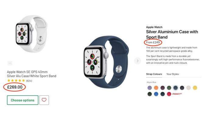 Apple Watch, 영국에서 가격 인하