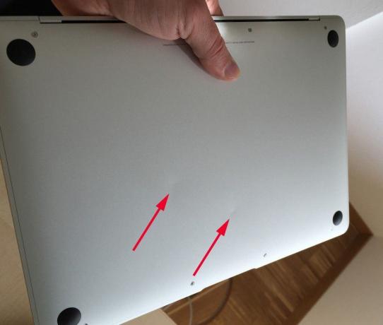 Nogle brugere klager over, at deres nye MacBooks kommer med fordybninger. Foto: