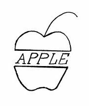 " Apple watch" logo, mis esitati 1985.
