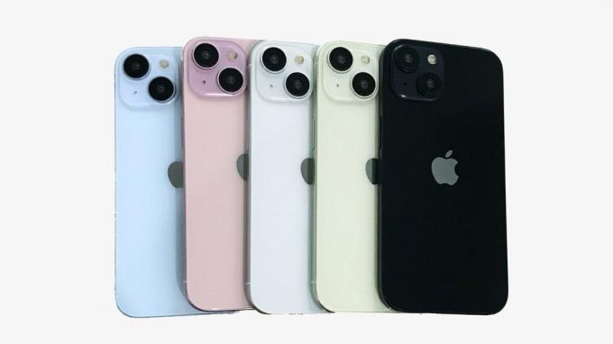 Ta en tidig titt på de troliga färgalternativen för iPhone 15