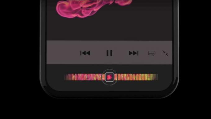 iPhone 8 კონცეფცია სენსორული ზოლით