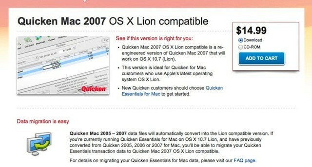 Intuit frigiver endelig en Lion-kompatibel version af Quicken