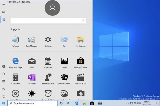 „Windows 10“ paleidimo planšetė