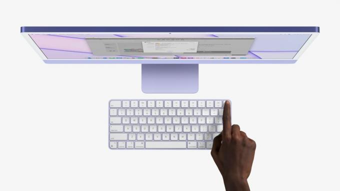 M1 iMac को Touch ID मिलता है