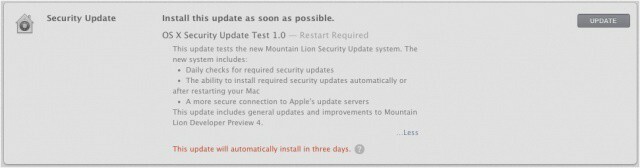Apple은 Mountain Lion의 보안에 대해 진지하게 생각하고 있습니다.