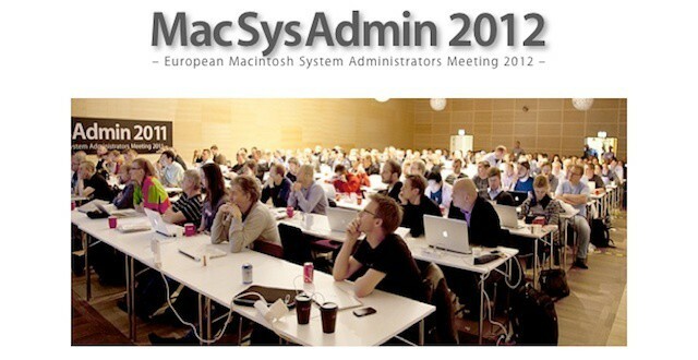 MacSysAdmin 2012 din Europa oferă patru zile de instruire Apple / Enterprise