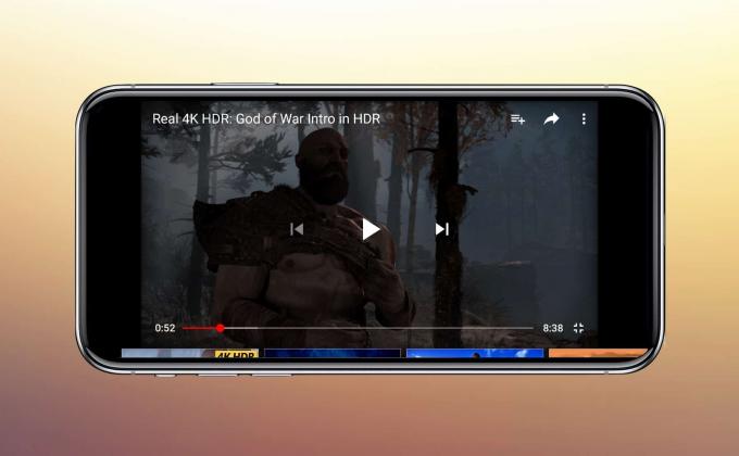 Η εμφάνιση ενός βίντεο HDR YouTube σε μια οθόνη χωρίς HDR είναι αδύνατη.