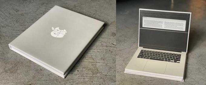 Yenilikçi tasarım: The Cult of Mac, 2nd Edition, MacBook'a benzeyen Mac kitabıdır.