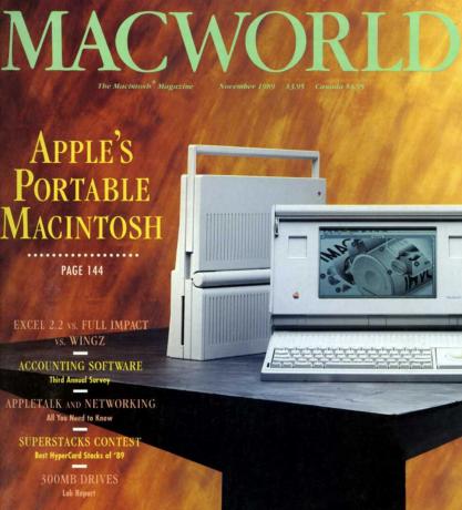 매킨토시 포터블은 애플의 모바일 진출을 예고했다.