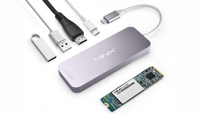 Trdi disk USB-C za shranjevanje Minix Neo