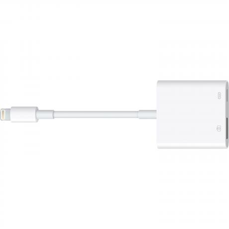 Dongle Apple memungkinkan Anda menghubungkan semua jenis aksesori USB ke iPad Anda.