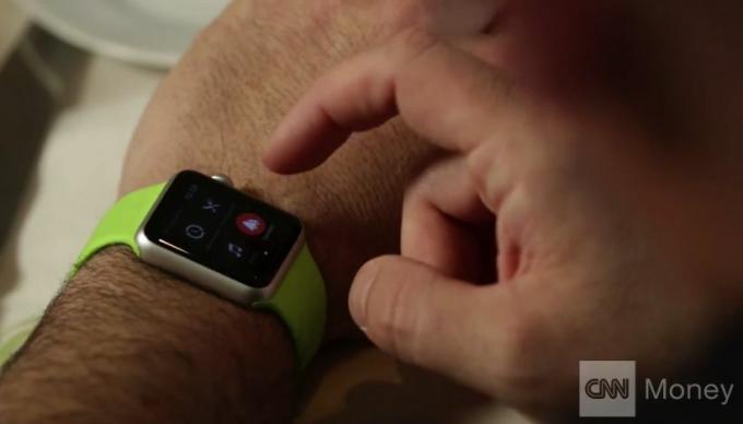 Apple Watch는 이미 삶을 개선하고 있습니다. 사진: CNN머니