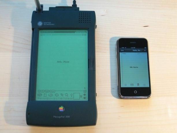 ვაშლის ნიუტონი. მარცხი, ან წინამორბედი iPhone?
