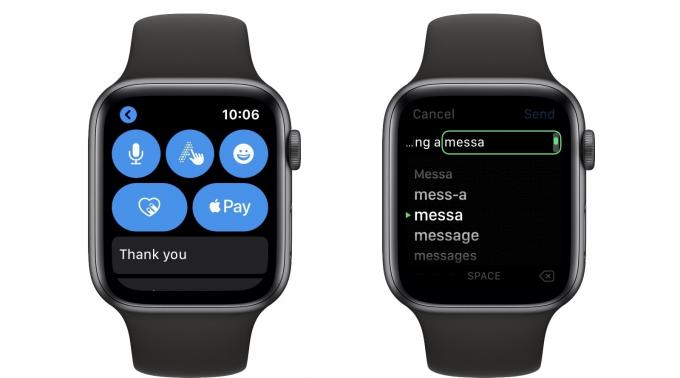 Automatické doplňování Apple Watch Scribble je stejně matoucí, jak vypadá.