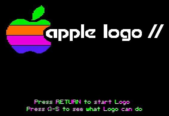 Úvodní obrazovka Apple Logo II