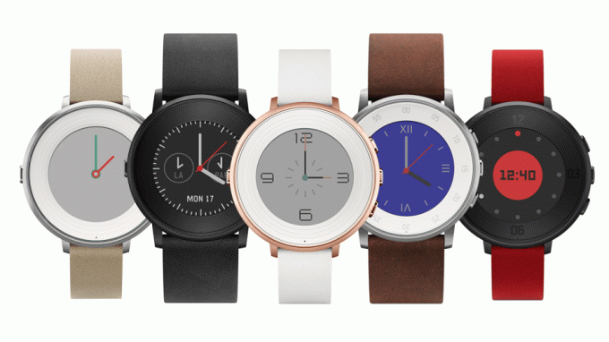Pebble Time Round is de dunste smartwatch tot nu toe. Foto: Pebble
