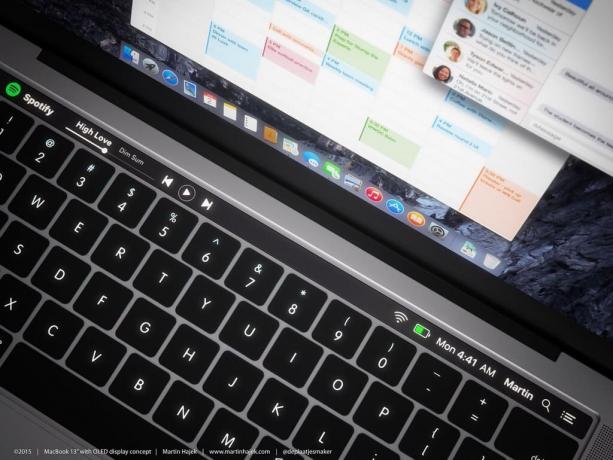 Adăugarea unui touchpad OLED ar putea face MacBook Pro și mai magic.