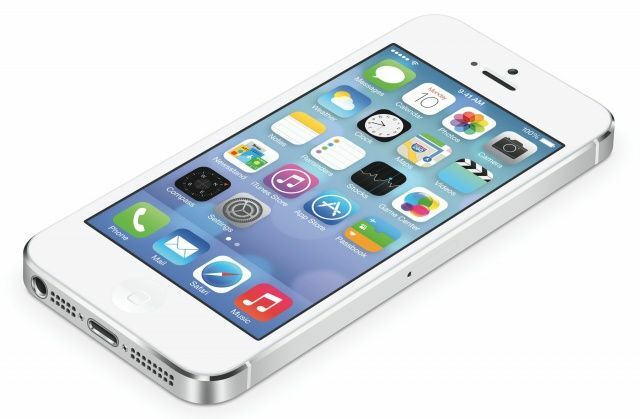 iOS 7 iPhone 5 -ზე