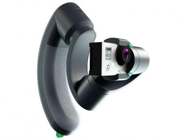 Aeon to stabilizator dłoni, dzięki któremu nagrania GoPro nie będą wyglądały na roztrzęsione.