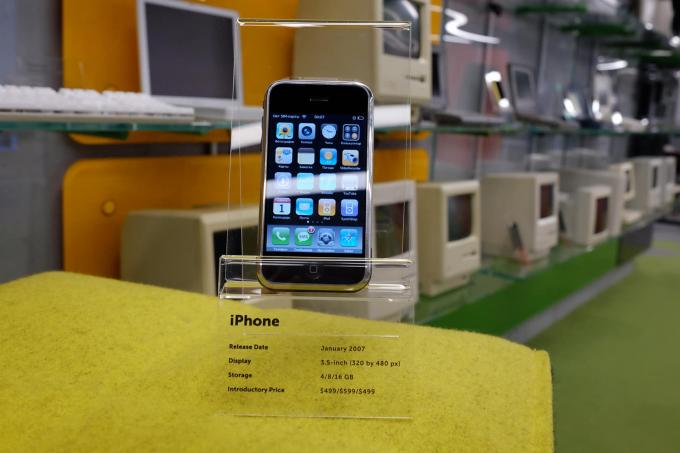 iPhones in het MacPaw-museum