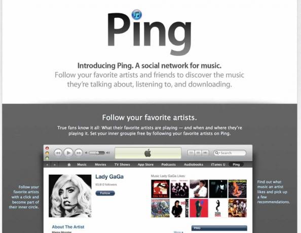 Ping no iTunes
