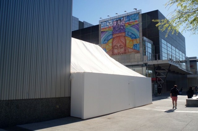 Appleの小さな白いテントの後ろに隠されている謎は何ですか？ 写真：Jim Merithew / Cult of Mac