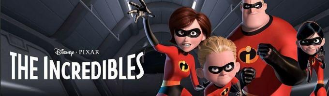 " The Incredibles", ekrānuzņēmums, pateicoties Disney/Pixar.
