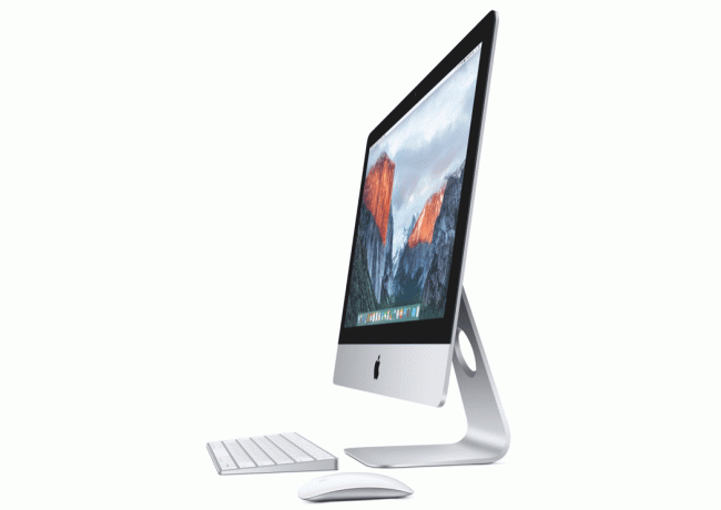 De 4K iMac wordt geleverd met Apple's nieuwe Magic Mouse 2 en Magic Keyboard.