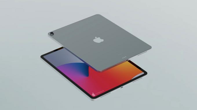 A 2020 -as iPad Air 4 nagyon hasonlíthat erre a koncepcióra.
