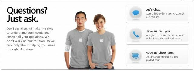 Voit nyt puhua Applen asiantuntijan kanssa poistumatta kotoa.