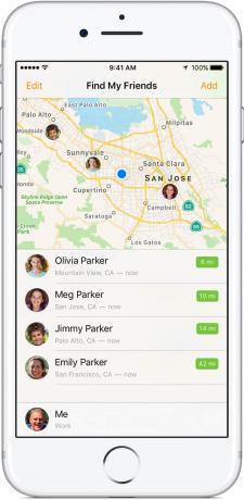Appleova aplikacija Find My Friends je sanje zalezovalcev.