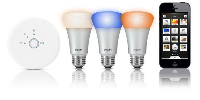 Паметна светла Пхиллипс Хуе једна су од бројних компанија које вам омогућавају да контролишете кућна светла помоћу свог иПхоне -а.