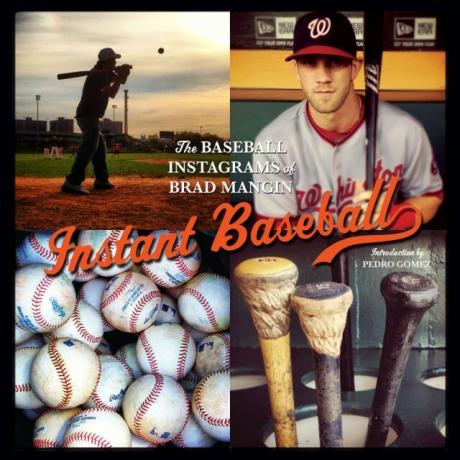 Manginove baseballové fotografie Instagramu zo sezóny 2012 boli zhromaždené do knihy.