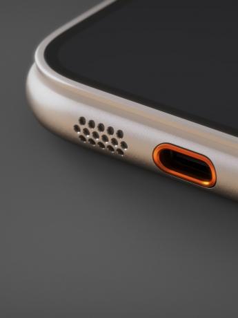 A pletykált iPhone Ultra makettje egy gombrészlettel