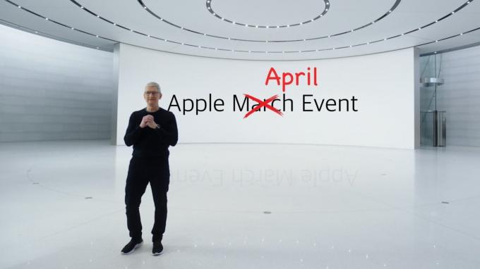 Evento de abril de Apple - ¡Ups!