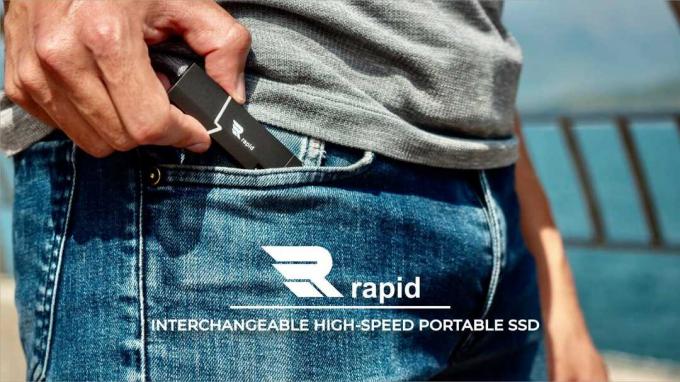 Ο Rapid SSD τοποθετεί έως και 2TB στην τσέπη σας