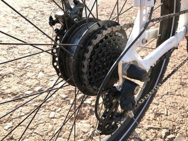 Cubo da roda traseira da bicicleta elétrica Espin Sport